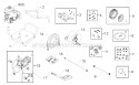 Page A Diagram and Parts List for 020275-1  Briggs and Stratton Pressure Washer